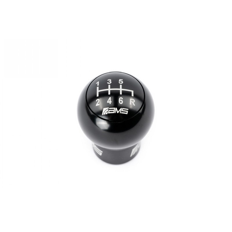 AMS AMS.50.06.0002-1 6-Speed Billet Shift Knob (incl. red, black, silver caps) for SUBARU WRX/STI 2004-2022 Photo-5 