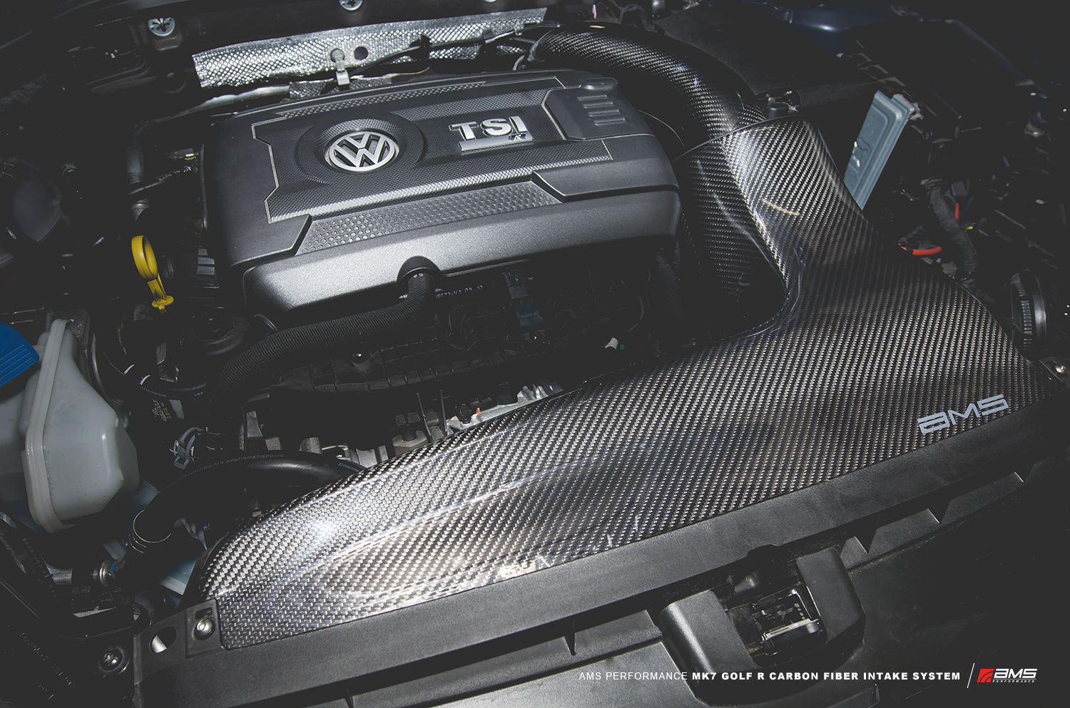 AMS AMS.21.08.0001-1 Carbon Fiber Intake System VW Golf R MK7 2015+ Photo-3 