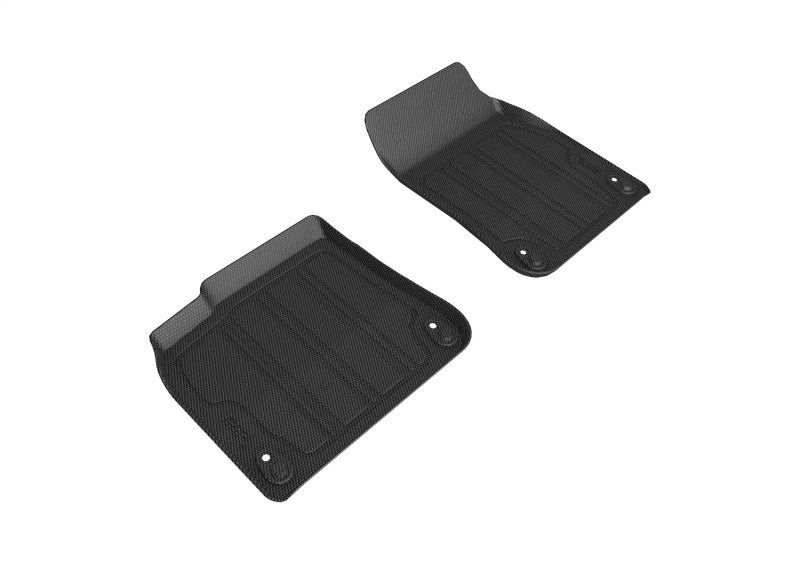 3D MAXpider 19-26 Porsche Cayenne SUV (9Y0) Kagu 1st Row Floor Mat - Black (2pc)