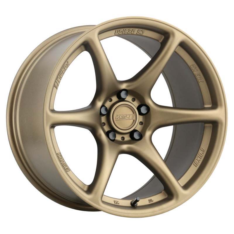 Kansei K11B Tandem 17x9in / 5X120 BP / 22mm Offset / 72.56mm Bore - Textured Bronze