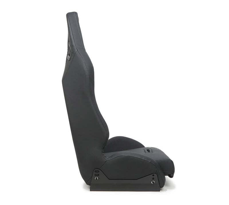NRG Defender Water Resistant Steel Frame Suspension Seats Black w/ Blue Trim & Defender logo