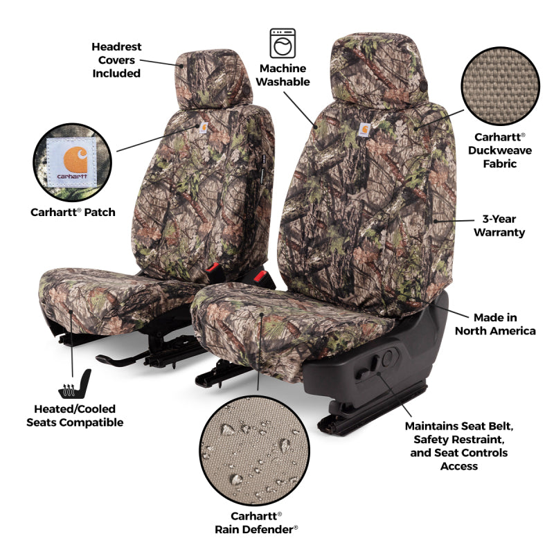 Covercraft 07-09 Dodge Nitro Carhartt Camo SeatSaver Custom Front Row Seat Covers