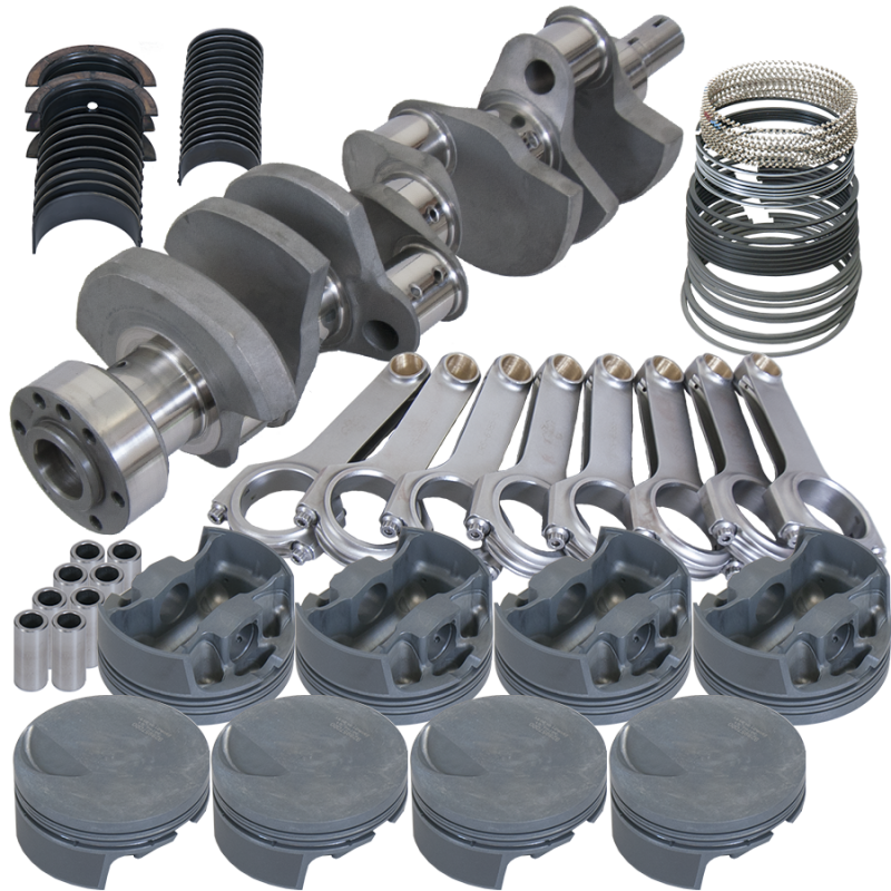 Eagle Chevy 502 4.250in Crank 6.385in H-Beam -3cc Flat Top 4.600in Pistons Rotating Assembly