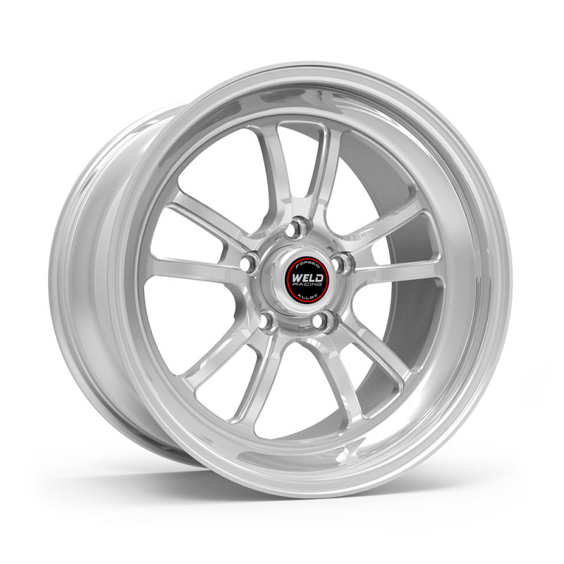 Weld S70 18x9 / 5x4.75 BP / 5.2in. BS Polished Wheel (Low Pad) - Non-Beadlock