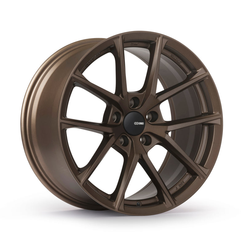 Enkei Helix 19x8.5in / 5x120 BP / 40mm Offset / 72.6mm Bore - Matte Bronze Wheel