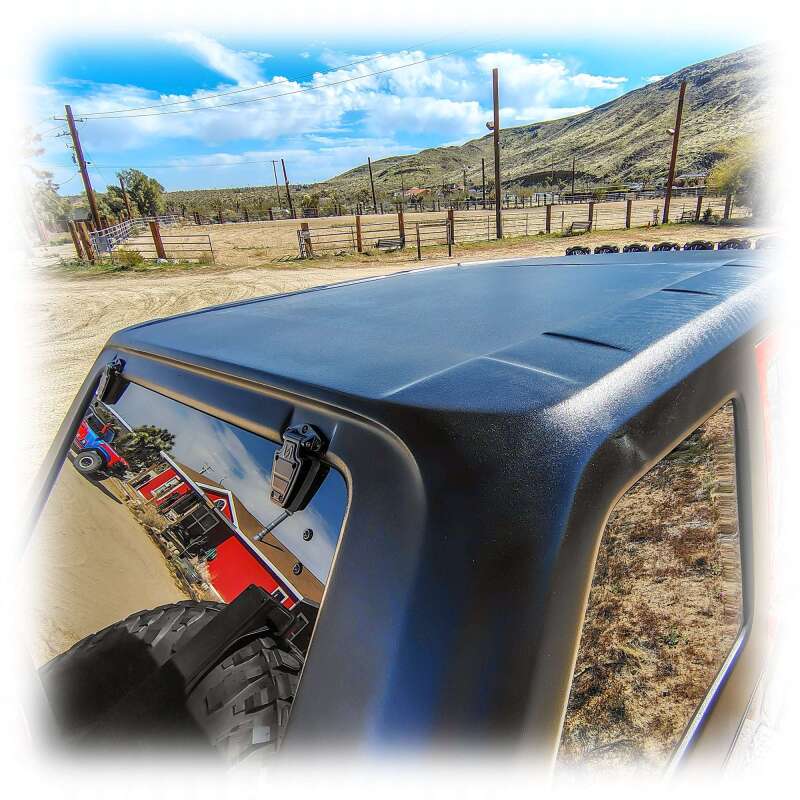 Turn Offroad 2007-2018 Jeep JK 4 Door Fastback Hardtop 2 Piece Primer (Paintable)
