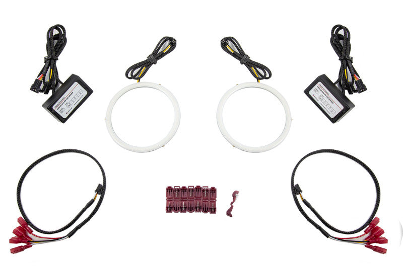 Diode Dynamics Halo Lights LED 50mm - Red (Pair)