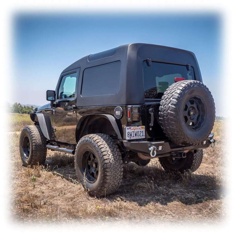 Turn Offroad 2007-2018 Jeep JK 2 Door Safari Style Hardtop Primer (Paintable)