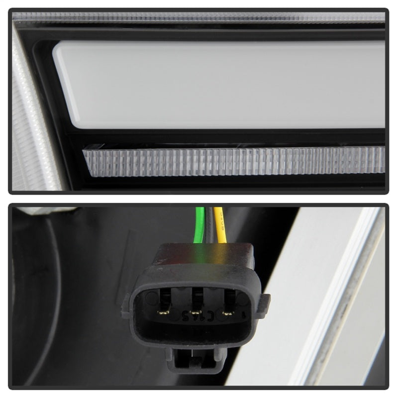 Spyder 07-09 Toyota Tundra Projector Headlights - Black (PRO-YD-TTU07V3PL-SEQ-BK)