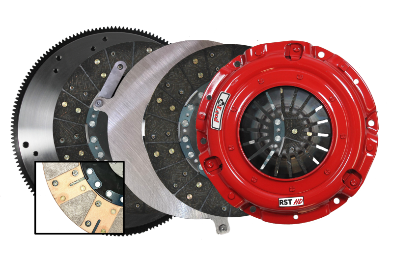McLeod Racing RST HD Twin w/ Steel Flywheel - 2.3L EcoBoost Crate Engine - 1-1/8 x 26 Spline