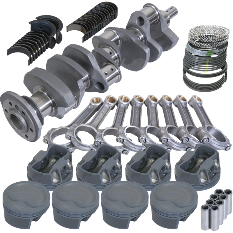 Eagle Chevy 350 3.750in Crank 6.000in I-Beam Rods -16cc 4.040in Pistons Rotating Assembly