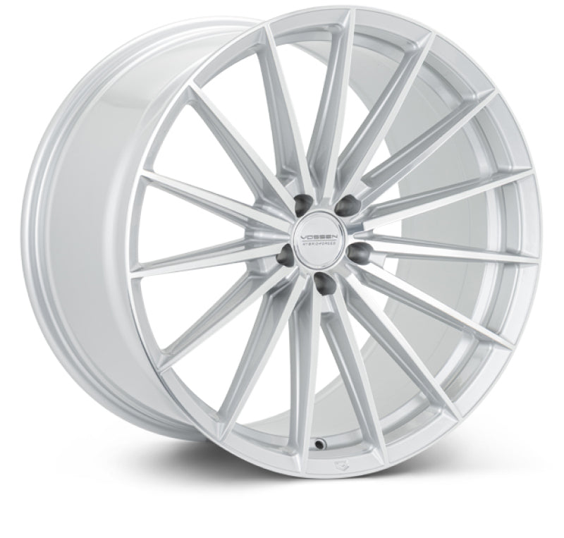 Vossen HFX-4 21x9 - 5x112 - ET25 - Flat - 66.5 - Silver Polished Wheel