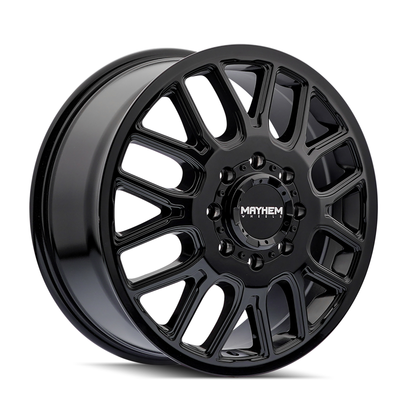Mayhem 8107D Cogent Dually 20x8.25 / 8x210 BP/ 115mm Offset / 154.2mm Hub Gloss Black Wheel