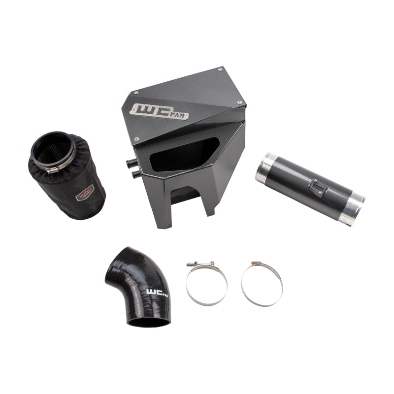 Wehrli 20-24 Ford 6.7L Powerstroke 4in. Intake Kit - Bengal Red