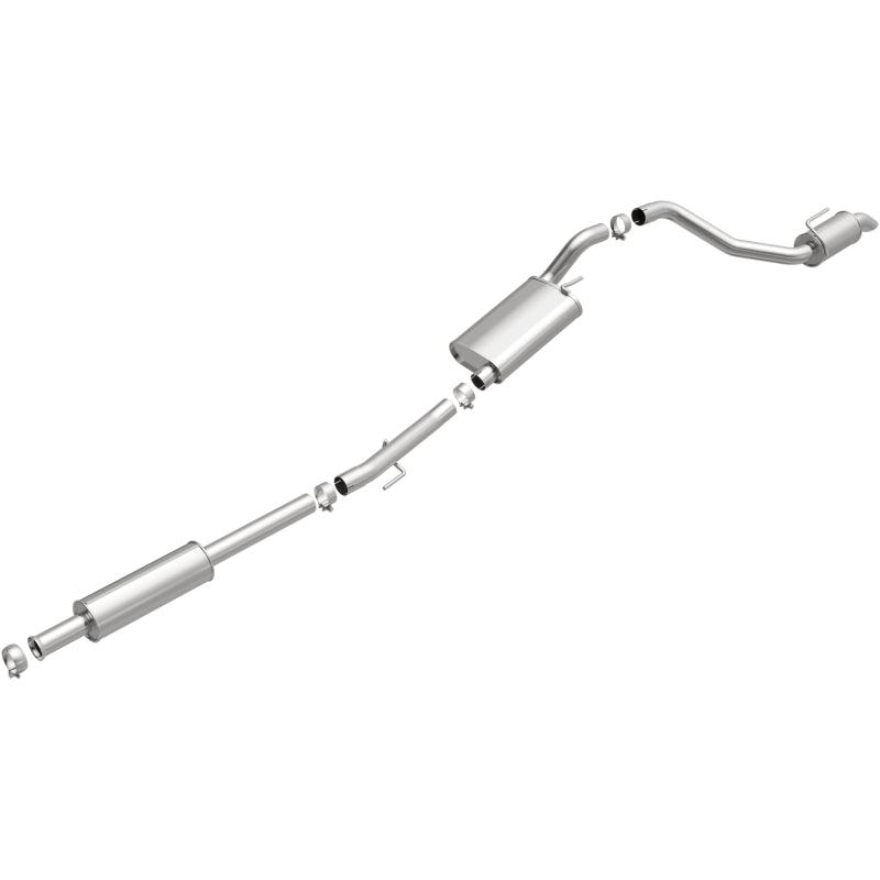 BRExhaust 20-21 Jeep Gladiator 3.6L Direct-Fit Replacement Exhaust Kit