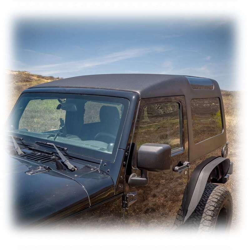 Turn Offroad 2007-2018 Jeep JK 2 Door Safari Style Hardtop Primer (Paintable)