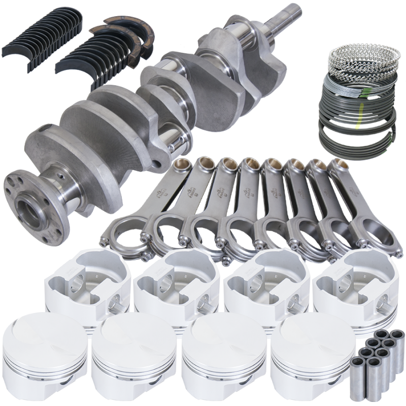 Eagle Ford 429/460 4.140in Crank 6.800in H-Beam -3cc Flat Top 4.390in Pistons Rotating Assembly