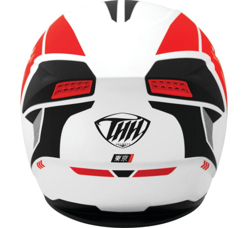 THH Helmets T810S Hayate Pearl White/Red - XS