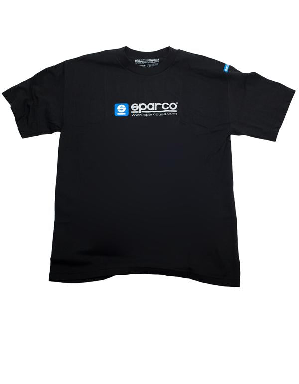 Sparco T-Shirt WWW Tri Black SMALL