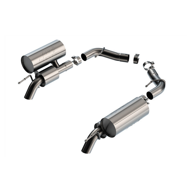 BORLA 11990 Axle-Back Exhaust System S-Type T-304 Stainless Steel for JEEP Grand Wagoneer 6.4L V8 AT 2022-2023 Photo-1 