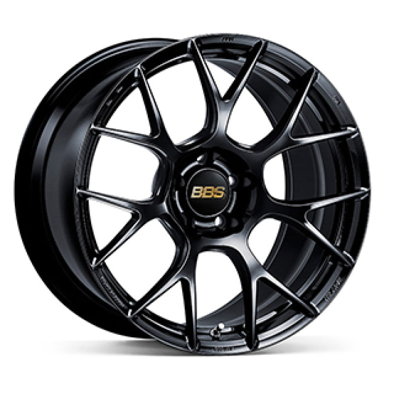 BBS RE-V7 19x10.5 5x112 ET33 PFS Gloss Black Wheel -82mm PFS/Clip Required