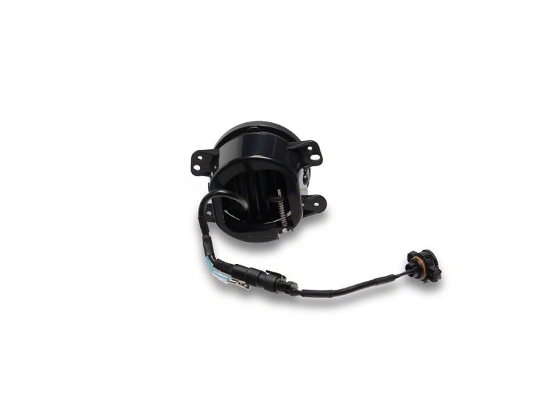 Raxiom 07-18 Jeep Wrangler JK V2 LED Switchback Fog Lights with Amber Turn Signal and Halo Rings