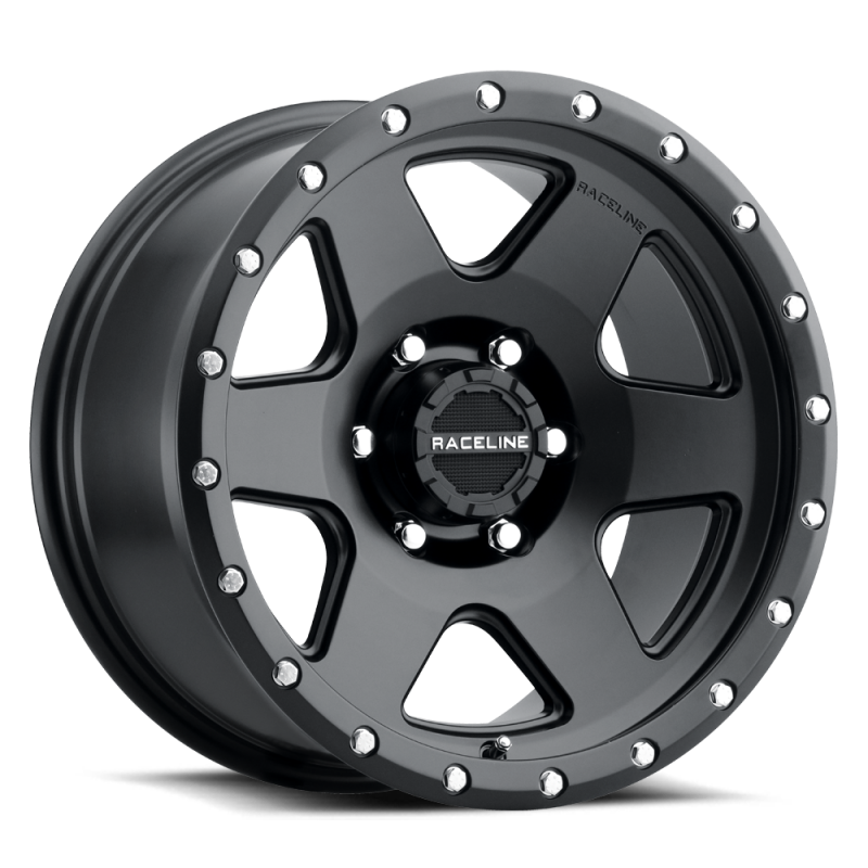Raceline 946B Boost 18x8in / 5x114.3 BP / 35mm Offset / 72.62mm Bore - Satin Black Wheel