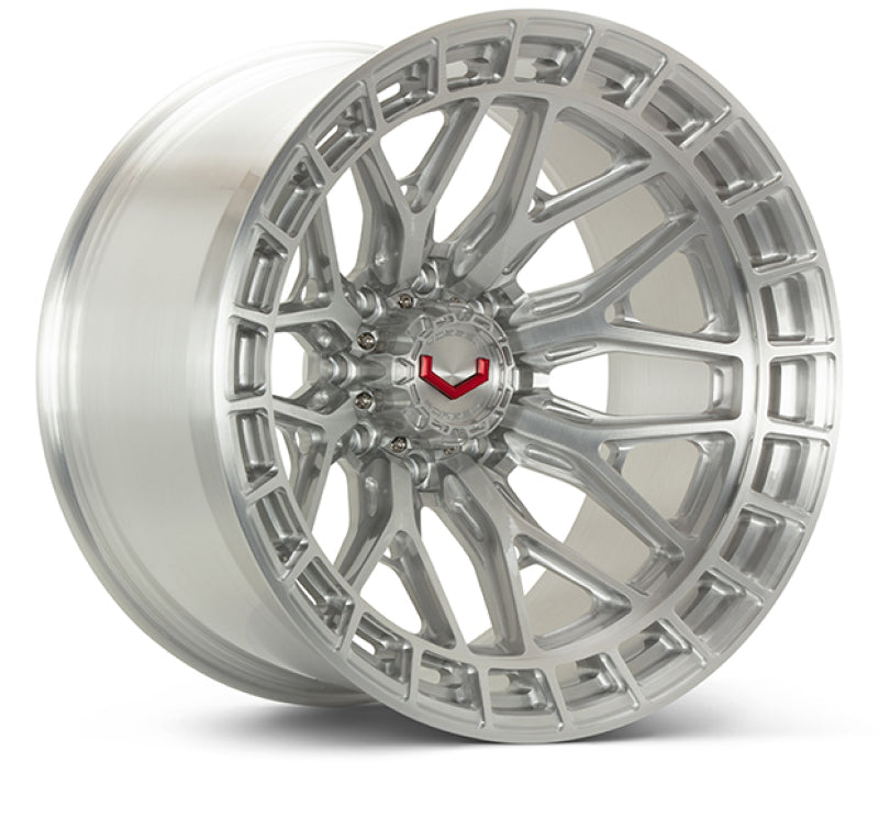Vossen LCX-02 24x10 - 8x165.1 - ET+15 - Deep - 125.1 - Brushed Gloss Clear Wheel