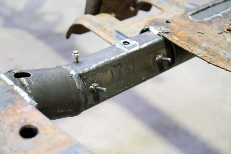 Rustbuster Forward Spare Tire Crossmember