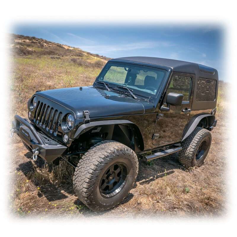 Turn Offroad 2007-2018 Jeep JK 2 Door Safari Style Hardtop Primer (Paintable)