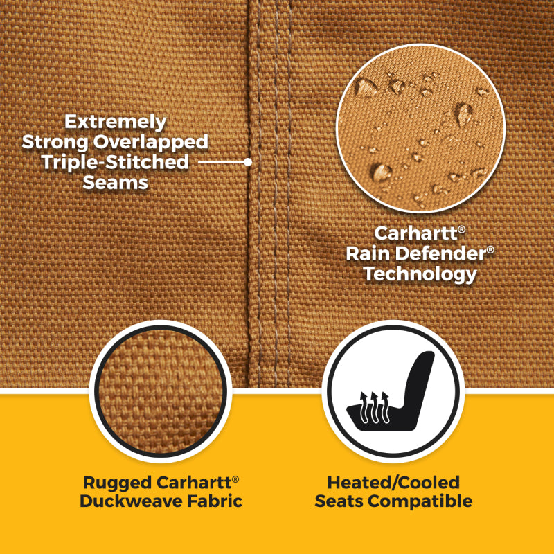Covercraft 26-Toyota RAV4 Hybrid Carhartt SeatSaver Custom Seat Cover - Brown