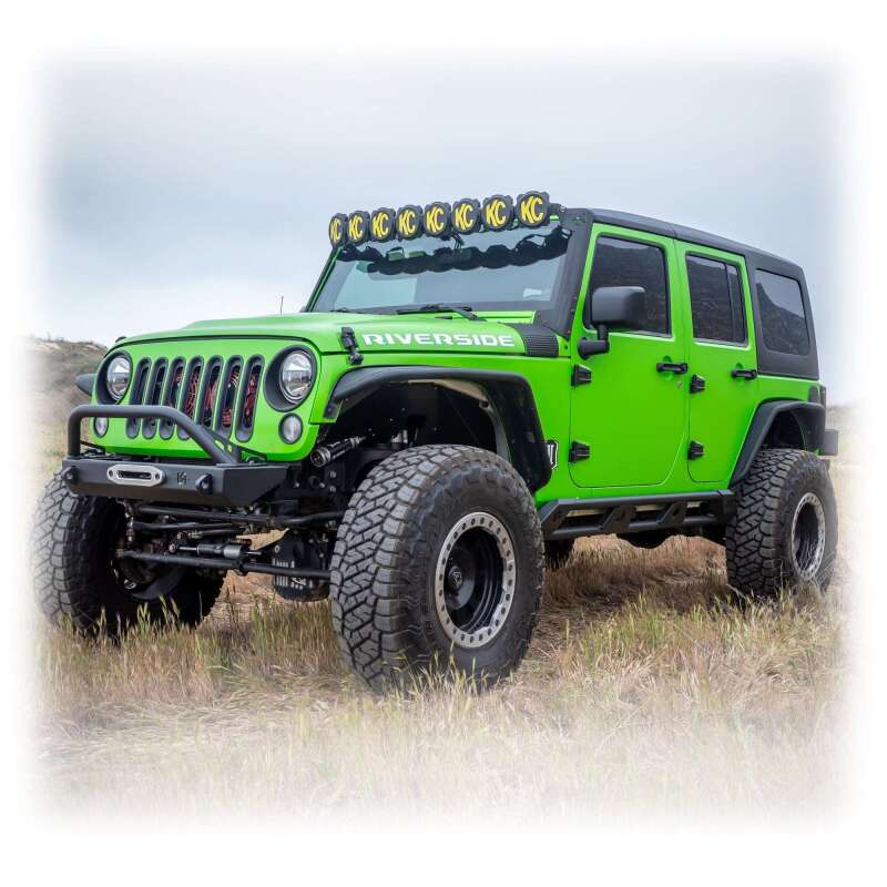Turn Offroad 2007-2018 Jeep JK 4 Door Squareback Hardtop 2 piece Primer (Paintable)