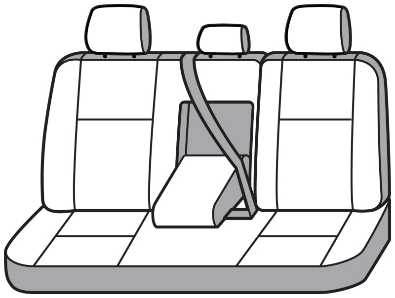 Covercraft 26 Toyota RAV4 Hybrid SeatSaver Custom Seat Cover - Polycotton Misty Grey