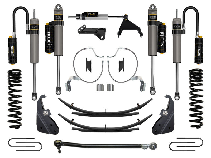 ICON 23 Ford F250/F350 4.5in Stage 5 Suspension System Gas w/ Expansion Packs