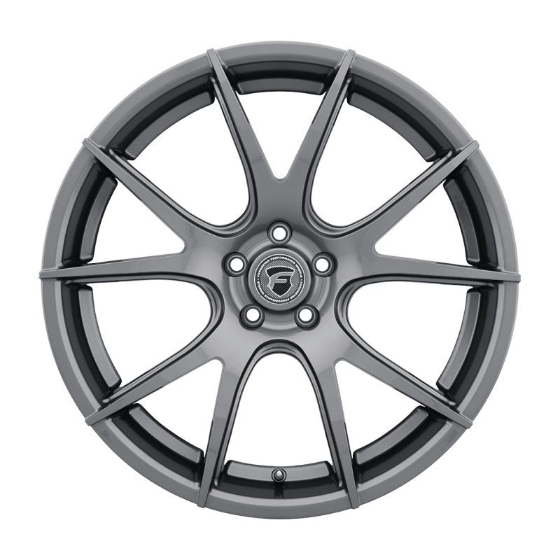 Forgestar CF5V 20x12 / 5x115 / ET9 / 71.6 HB - Gloss Anthracite - Non-BL Wheel