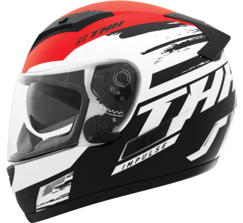 THH Helmets TS-80 Impulse Black/Red - Large