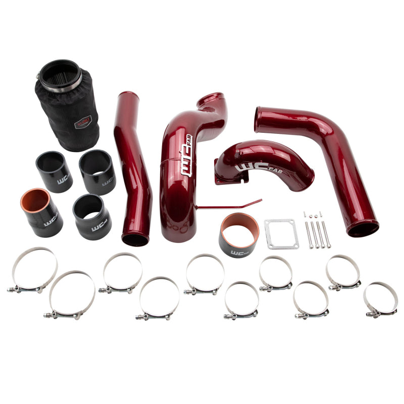 Wehrli 03-07 5.9L Cummins High Flow Intake Bundle Kit Stage 2 - Fine Texture Black