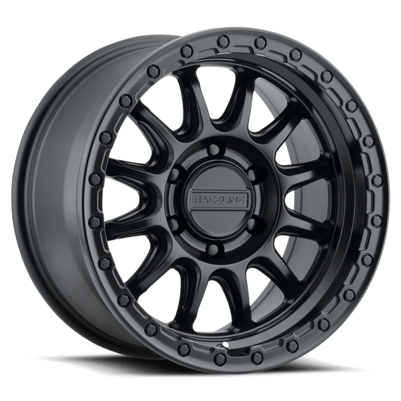 Raceline 960B Alpha 17x8.5in / 6X139.7 BP / 35mm Offset / 106.1mm Bore - Satin Black