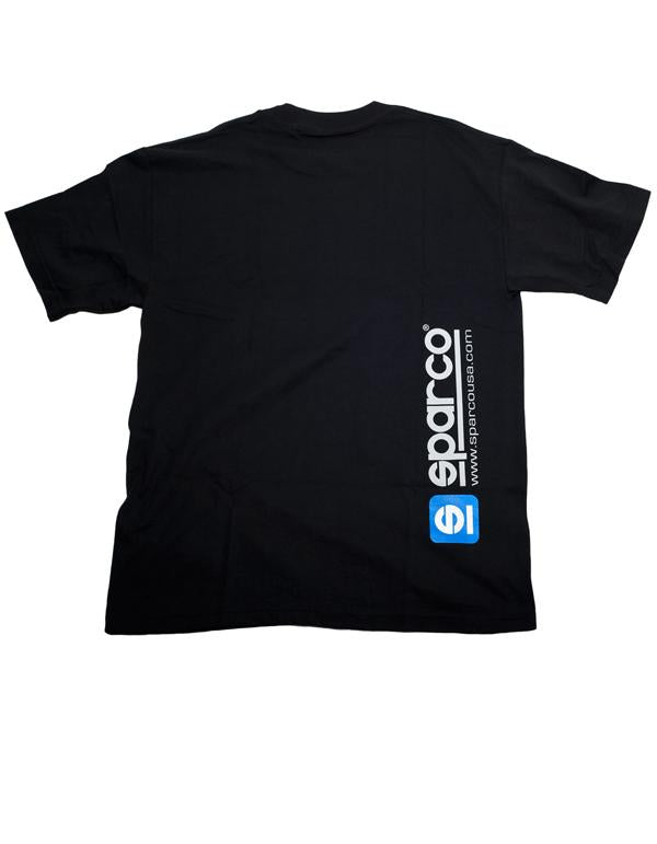 Sparco T-Shirt WWW Tri Black SMALL