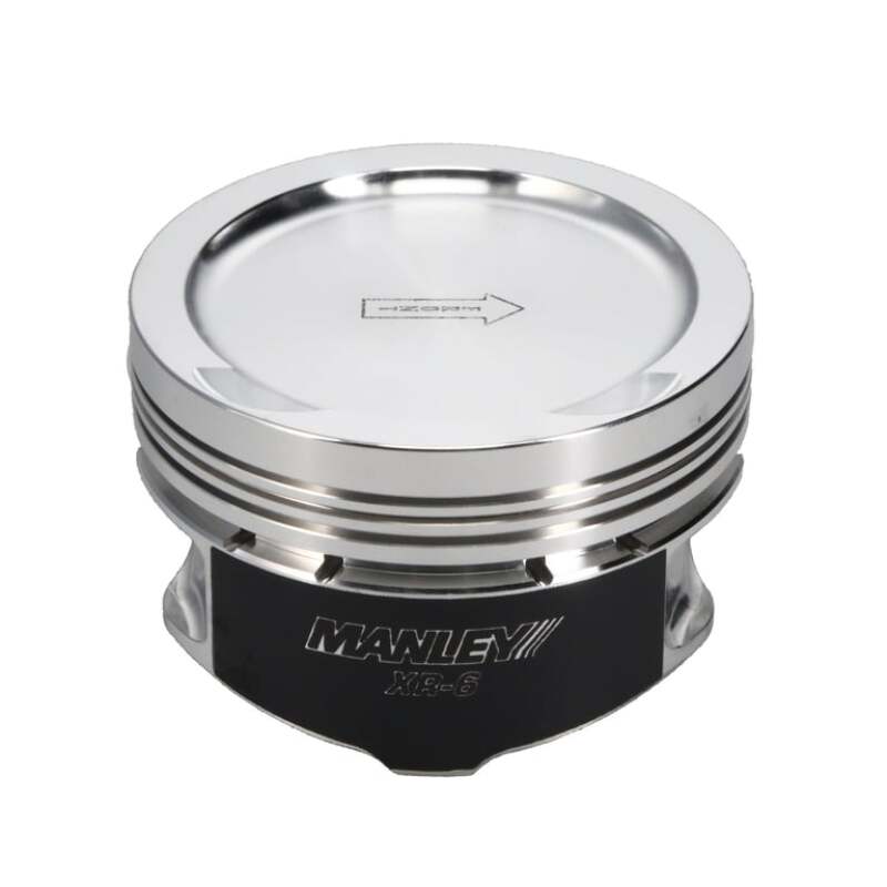 Manley Nissan SR20DE Piston Set - 86.25mm Bore 1.260in CH, -12.00 CC