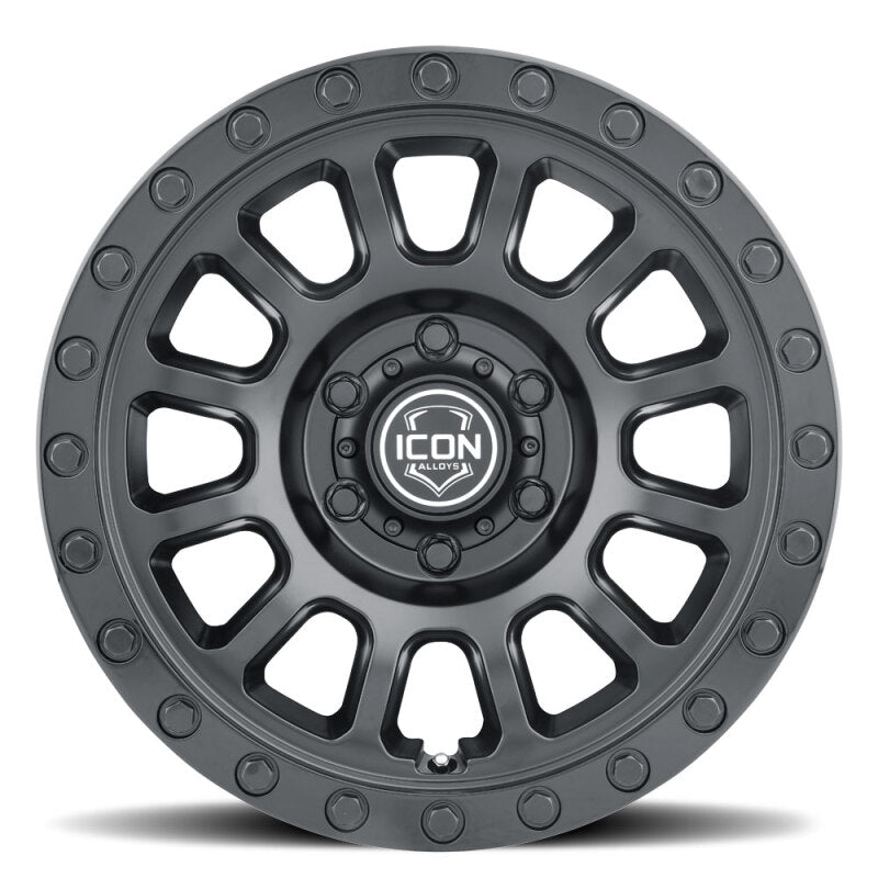 ICON Hulse 17 X 8.5 5 X 150 25mm Offset 5.75in BS Double Black