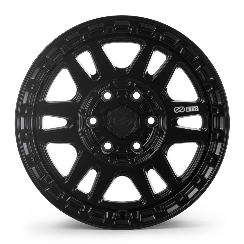 Enkei Trail-Tracker 20x9 / 6x139.7 BP / ET20 / 106.1mm Bore - Matte Black Wheel