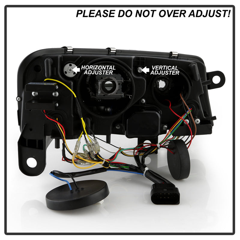 Spyder 09-11 Audi A6 Xenon/HID Model Only Projector Headlights - (PRO-YD-ADA609HID-SEQ-BK)