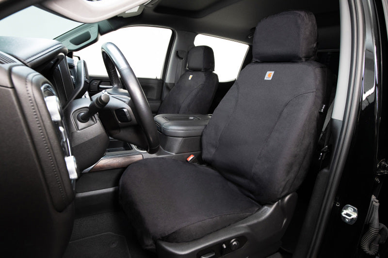 Covercraft 24-25 Toyota Tacoma Carhartt Super Dux SeatSaver Second Row Custom Seat Cover - Black