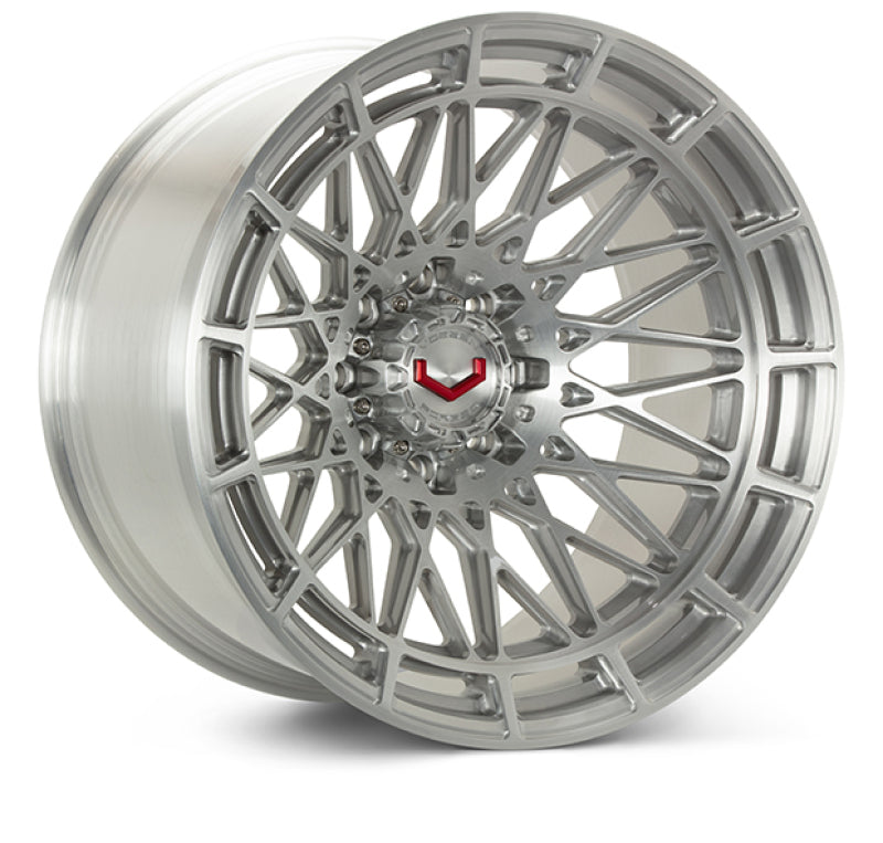 Vossen LCX-03 24x14 - 8x170 - ET75 - Mega Deep - 125.1 - Brushed Gloss Clear Wheel