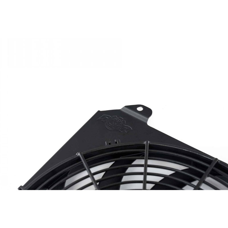 CSF 2858FB All Aluminum Fan Shroud with 12-inch SPAL Fan (black) for Radiator K-Swap CSF 2850K/2850KB Photo-4 