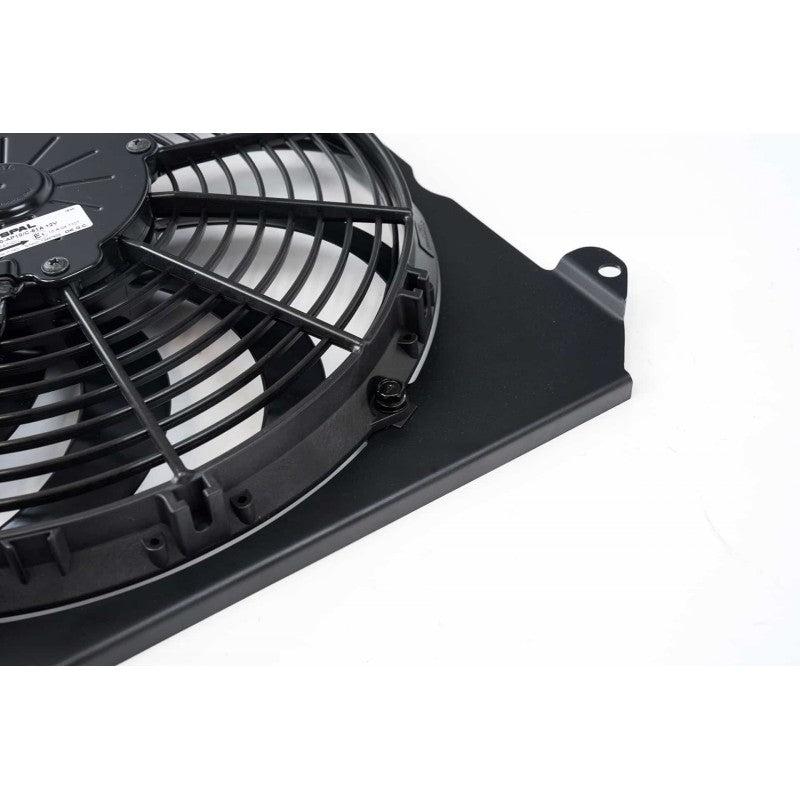 CSF 2858FB All Aluminum Fan Shroud with 12-inch SPAL Fan (black) for Radiator K-Swap CSF 2850K/2850KB Photo-2 