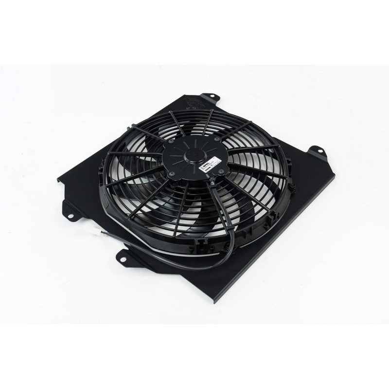 CSF 2858FB All Aluminum Fan Shroud with 12-inch SPAL Fan (black) for Radiator K-Swap CSF 2850K/2850KB Photo-1 