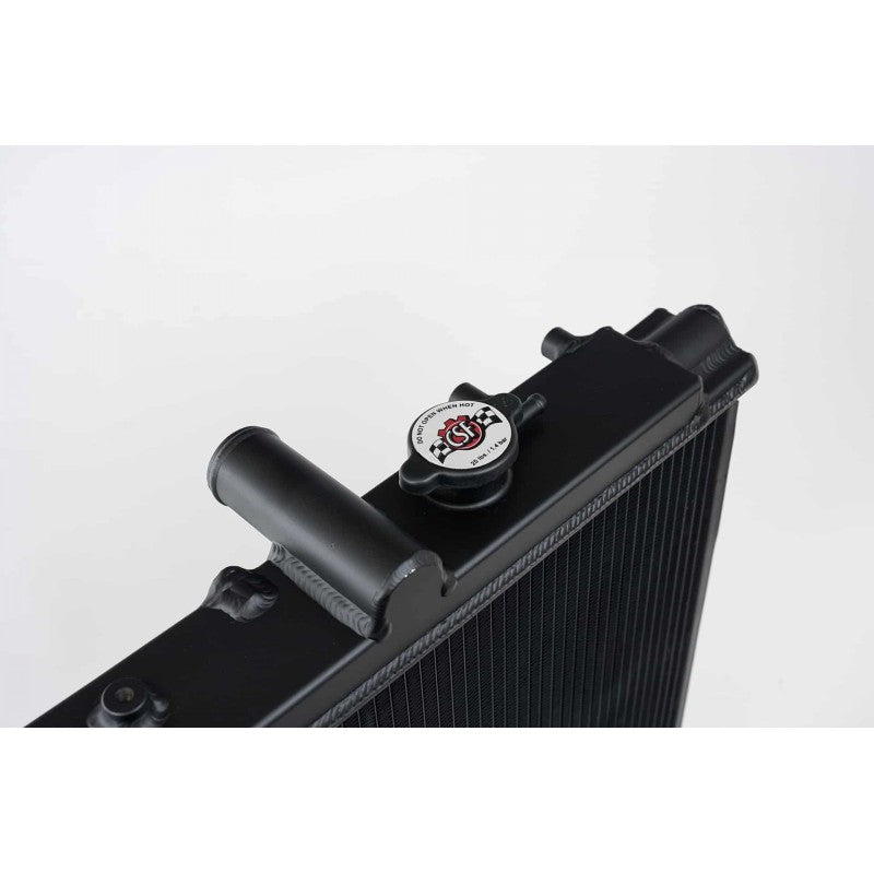 CSF 2882B High Performance All Aluminum Radiator (black) for TOYOTA Supra (A80) 1993-1998 Photo-3 