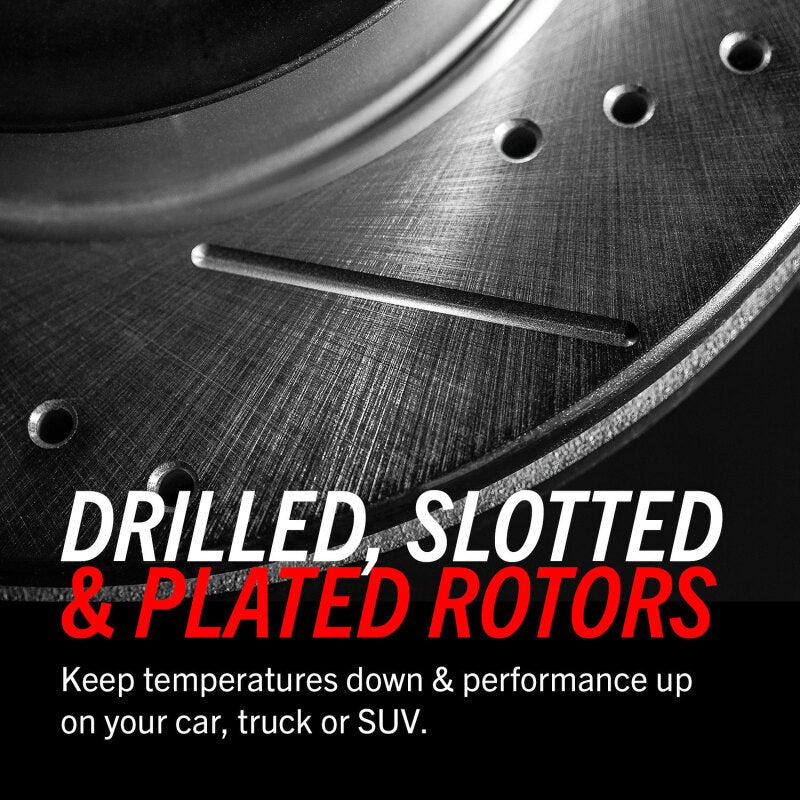 Power Stop 20-26 Chrysler Pacifica Front Drilled & Slotted Rotor - Pair
